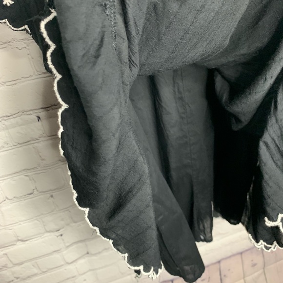 Zara Embroidered Tassle Dress Size Medium - Picture 3 of 6